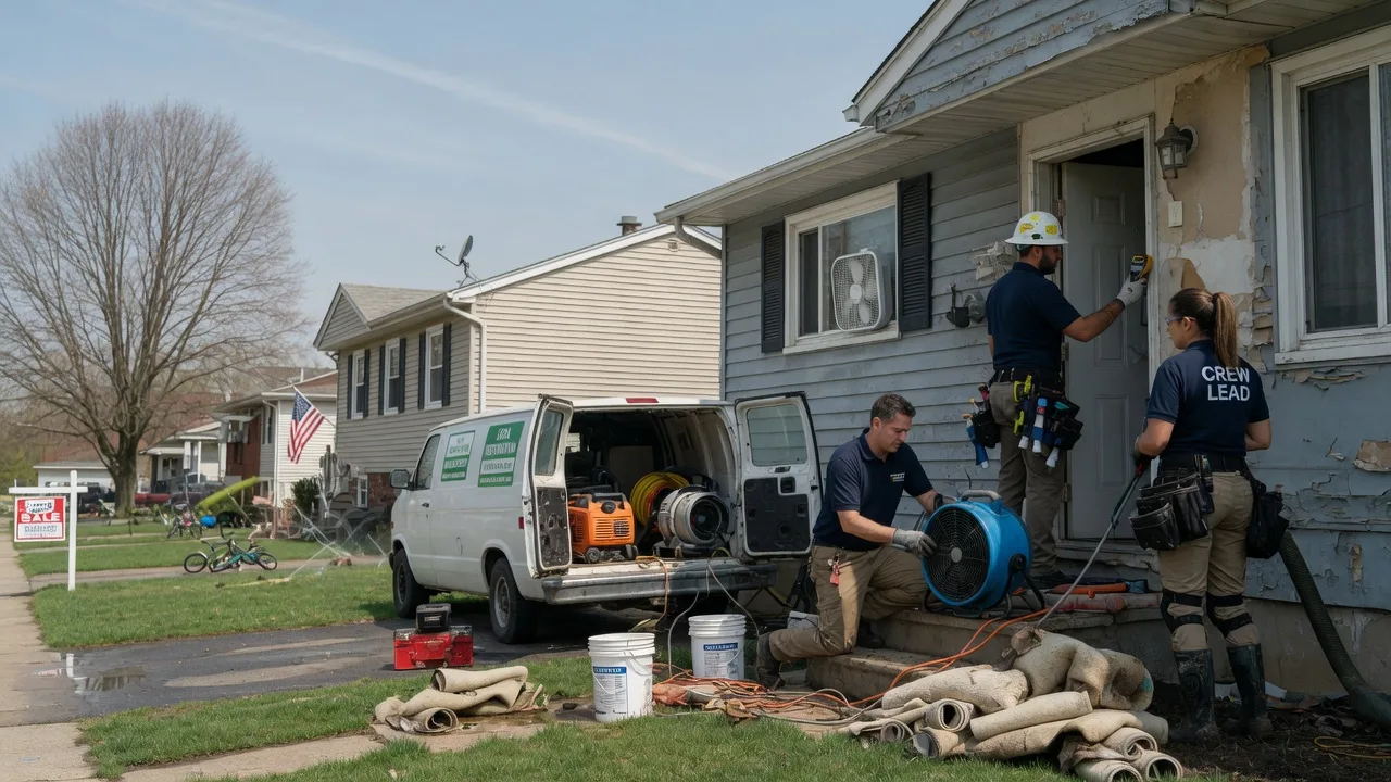 Flood Cleanup in Freeburn, KY near me